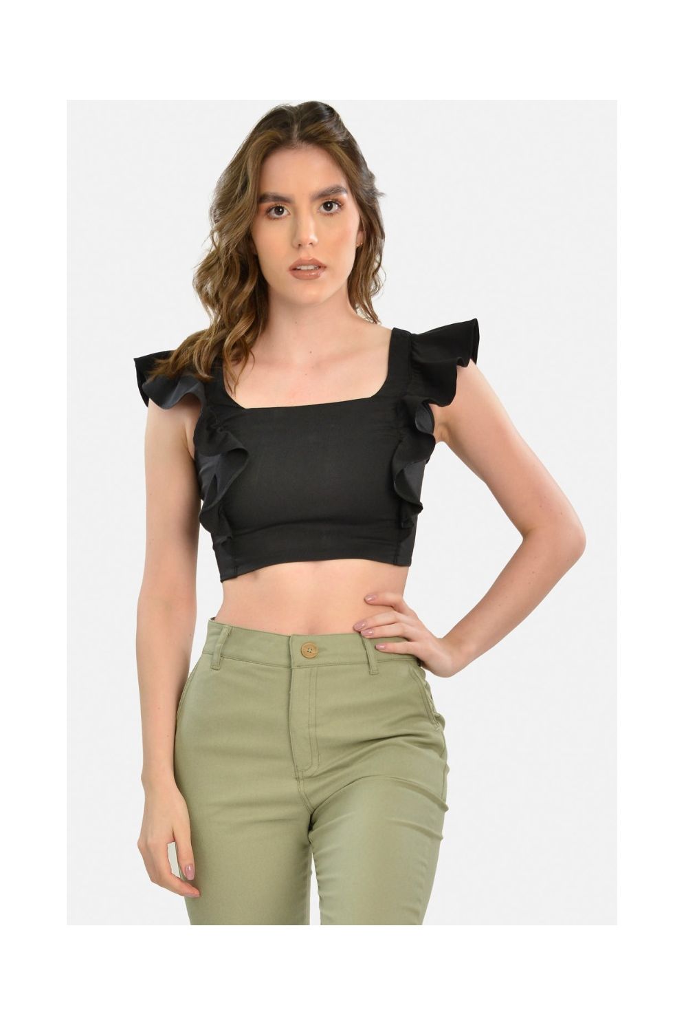 Blusas cortas con boleros cheap